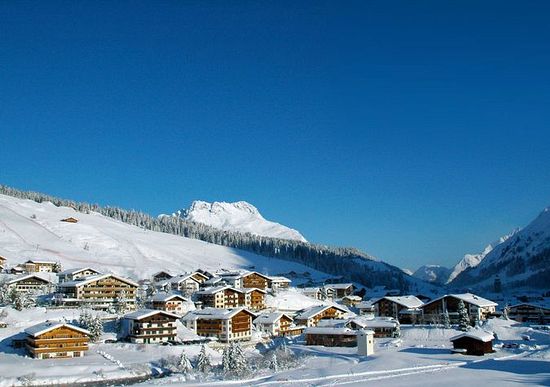 Фото Лех горнолыжный курорт Австрии