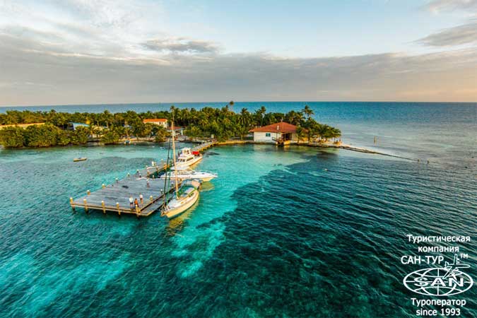 Фото отеля Hatchet Caye Belize Private Island Resort 5*