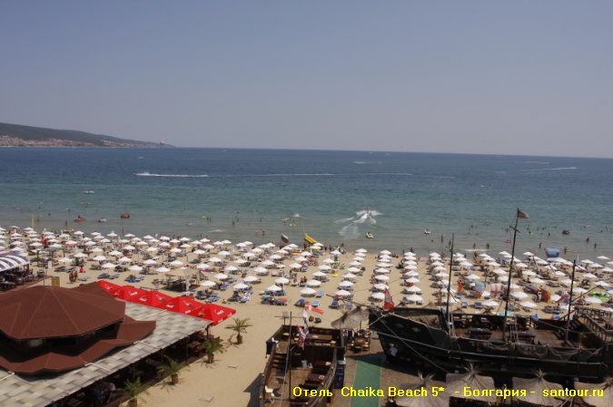 Туры в Болгарию - отель Chaika Beach 5*  - туроператор САНТУР