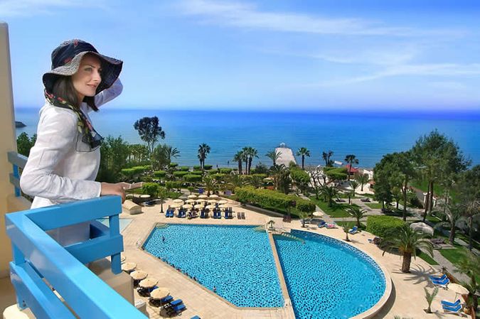 Отель ELIAS BEACH HOTEL LIMASSOL 4* отдых на Кипре САН-ТУР