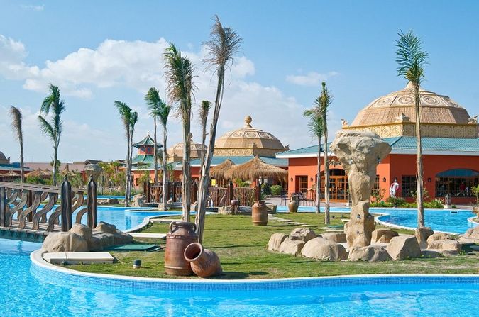 Отель ALBATROS JUNGLE AQUA PARK 4* отдых в Египте САН-ТУР