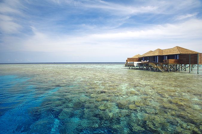 Отель LILY BEACH RESORT; SPA AT HUVAHENDHOO, MALDIVES 5* Отдых на Мальдивских островах - САН-ТУР