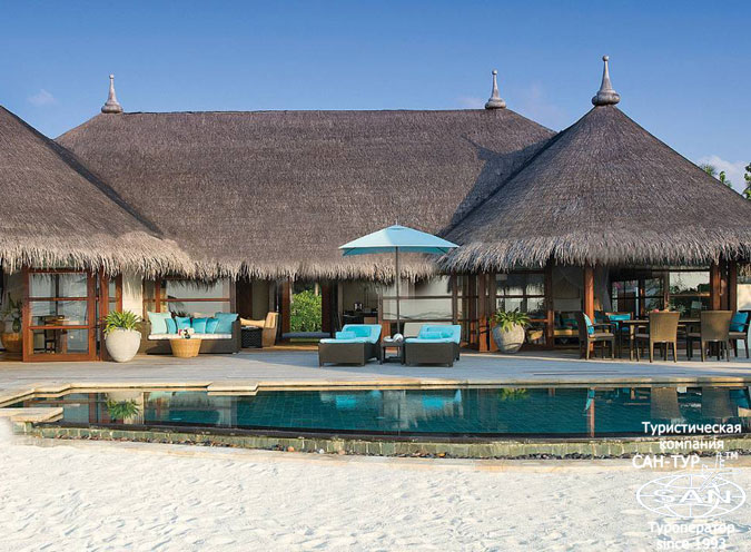 Отель Four Seasons Resort Maldives At Kuda Huraa 5* <BR> Two-Bedroom Royal Beach Villa