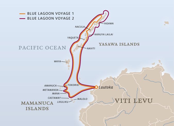 BLUE LAGOON CRUISE FIJI ISLAND - круиз по Фиджи от САН-ТУР