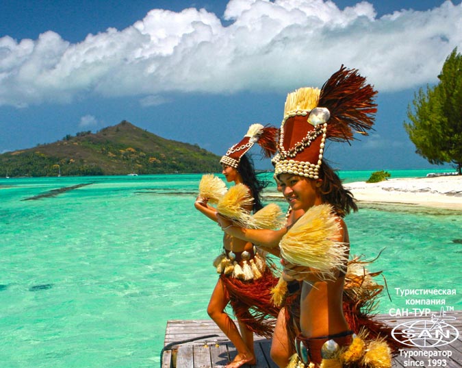 Фото Бора Бора Французская Полинезия