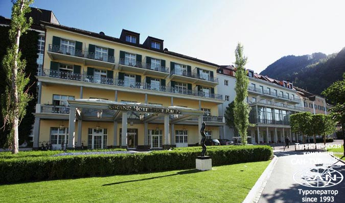 Фото отеля Grand Hotel Hof Ragaz 5* Швейцария