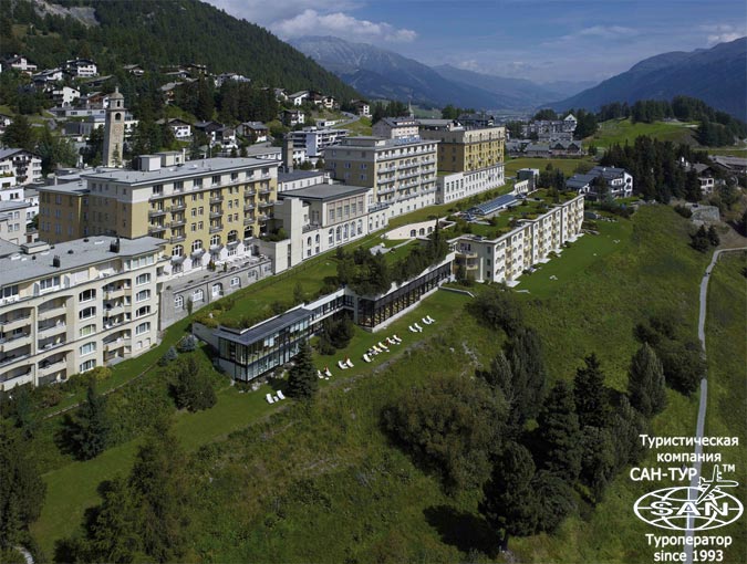 Фото отеля Kulm Hotel St. Moritz 5* De Luxe 5* Швейцария Санкт-Мориц