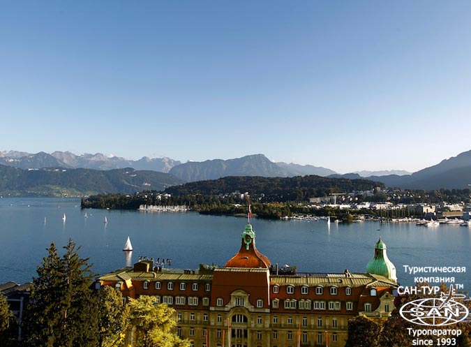 Фото отеля Palace Luzern 5* Люцерн Швейцария